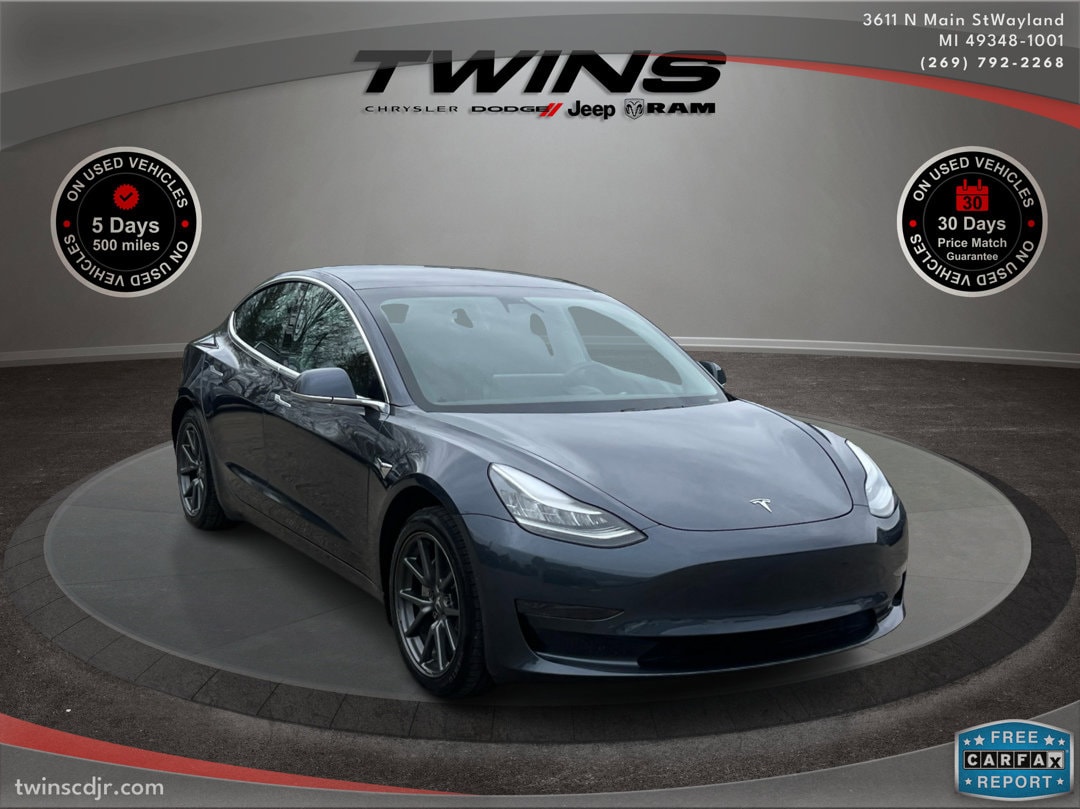 Used 2019 Tesla Model 3 Base with VIN 5YJ3E1EA9KF426313 for sale in Wayland, MI