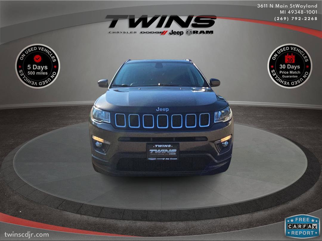 Used 2021 Jeep Compass Latitude with VIN 3C4NJDBB1MT575967 for sale in Wayland, MI