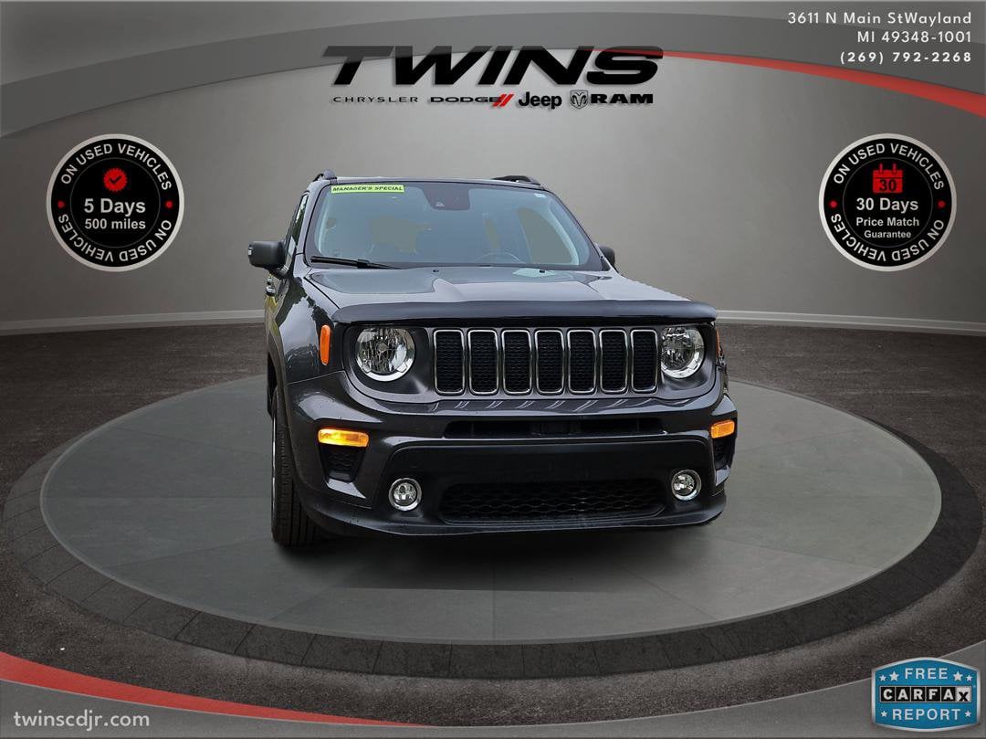 Used 2021 Jeep Renegade Limited with VIN ZACNJDD18MPM36279 for sale in Wayland, MI