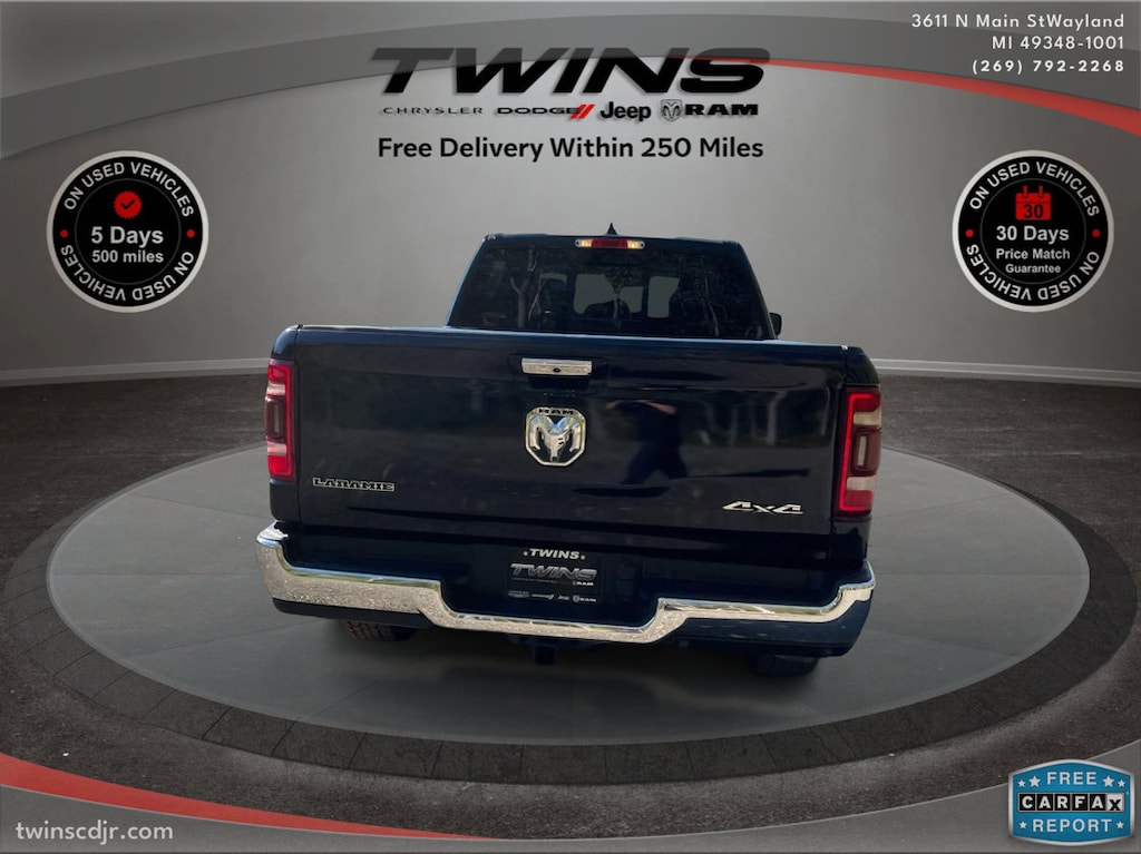 Used 2022 Ram 1500 Laramie Laramie 4x4 Crew Cab 64 Box