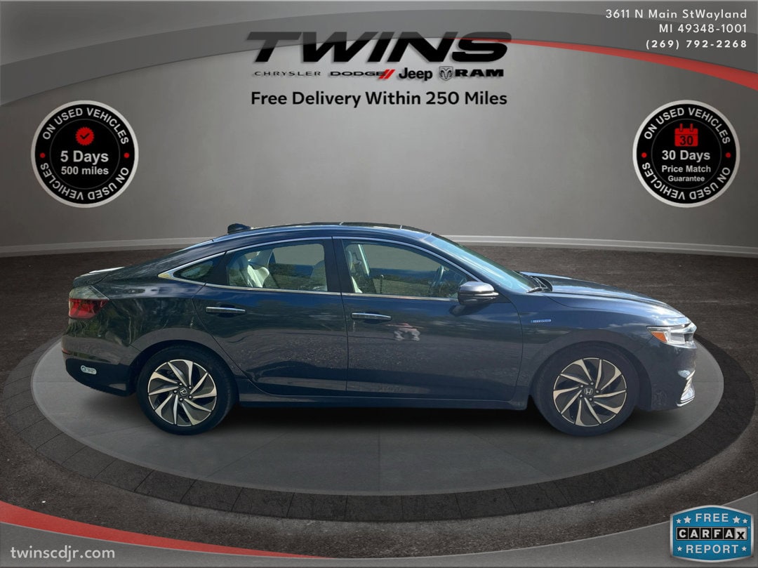 Used 2020 Honda Insight Touring with VIN 19XZE4F9XLE012724 for sale in Wayland, MI