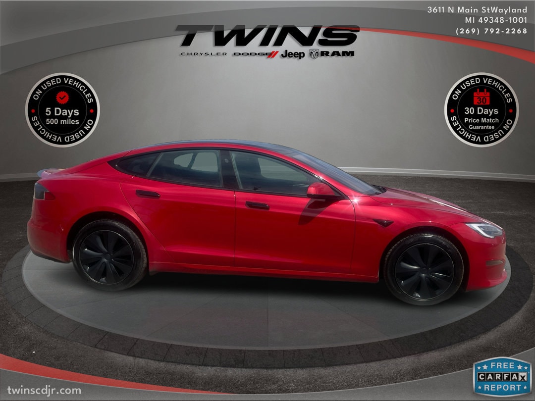 Used 2022 Tesla Model S Plaid with VIN 5YJSA1E60NF460227 for sale in Wayland, MI