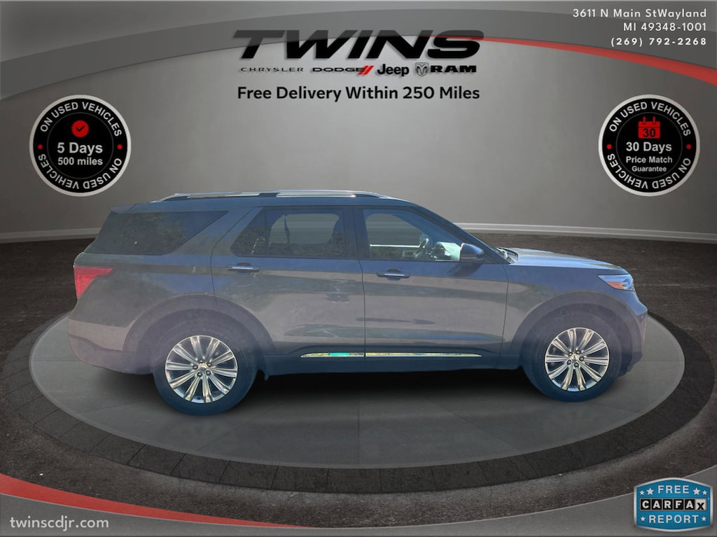 Used 2020 Ford Explorer Limited Limited 4WD