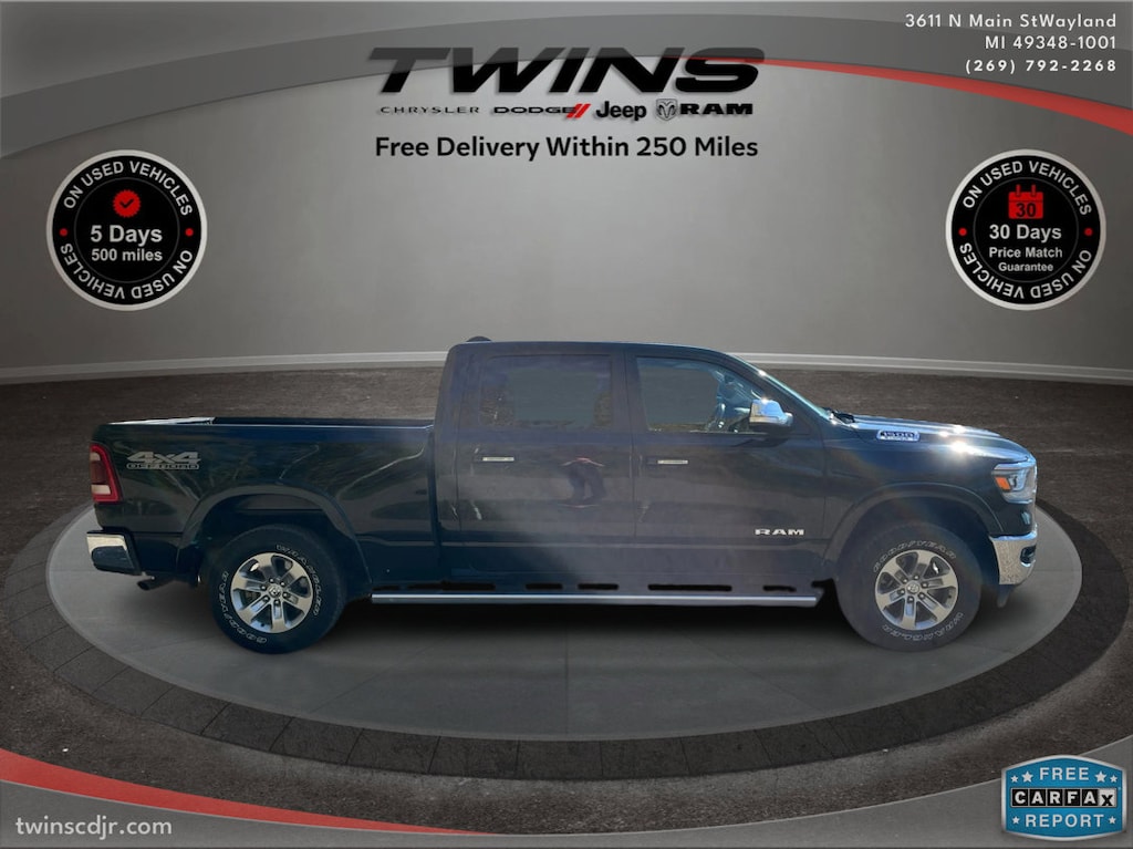 Used 2022 Ram 1500 Laramie Laramie 4x4 Crew Cab 64 Box