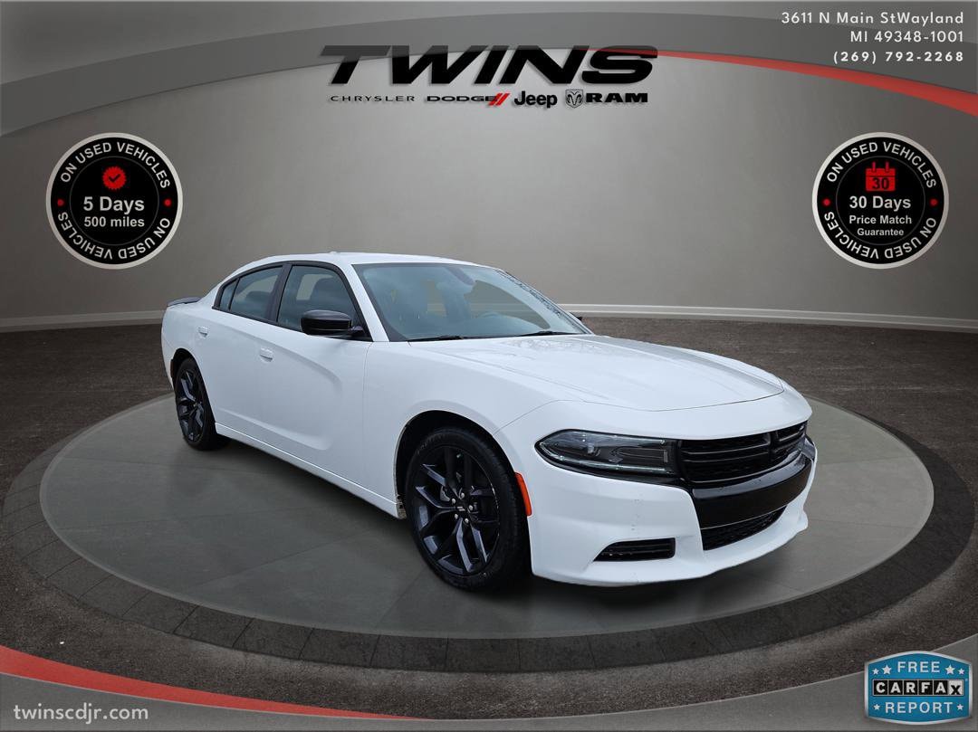 Used 2023 Dodge Charger SXT with VIN 2C3CDXBG6PH576240 for sale in Wayland, MI