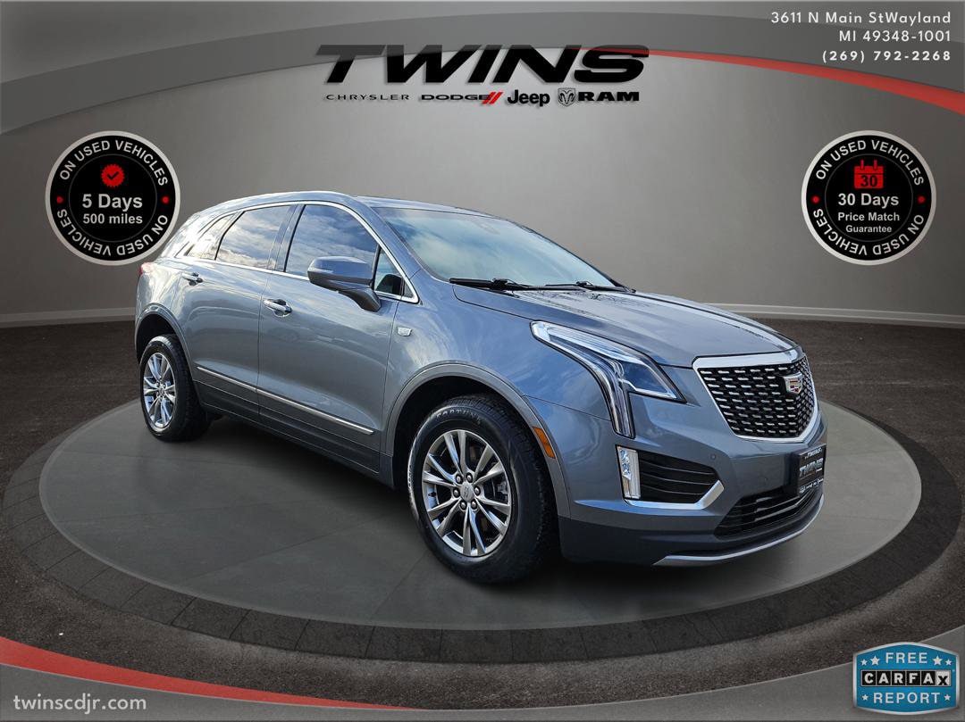 Used 2021 Cadillac XT5 Premium Luxury with VIN 1GYKNDRS9MZ231299 for sale in Wayland, MI