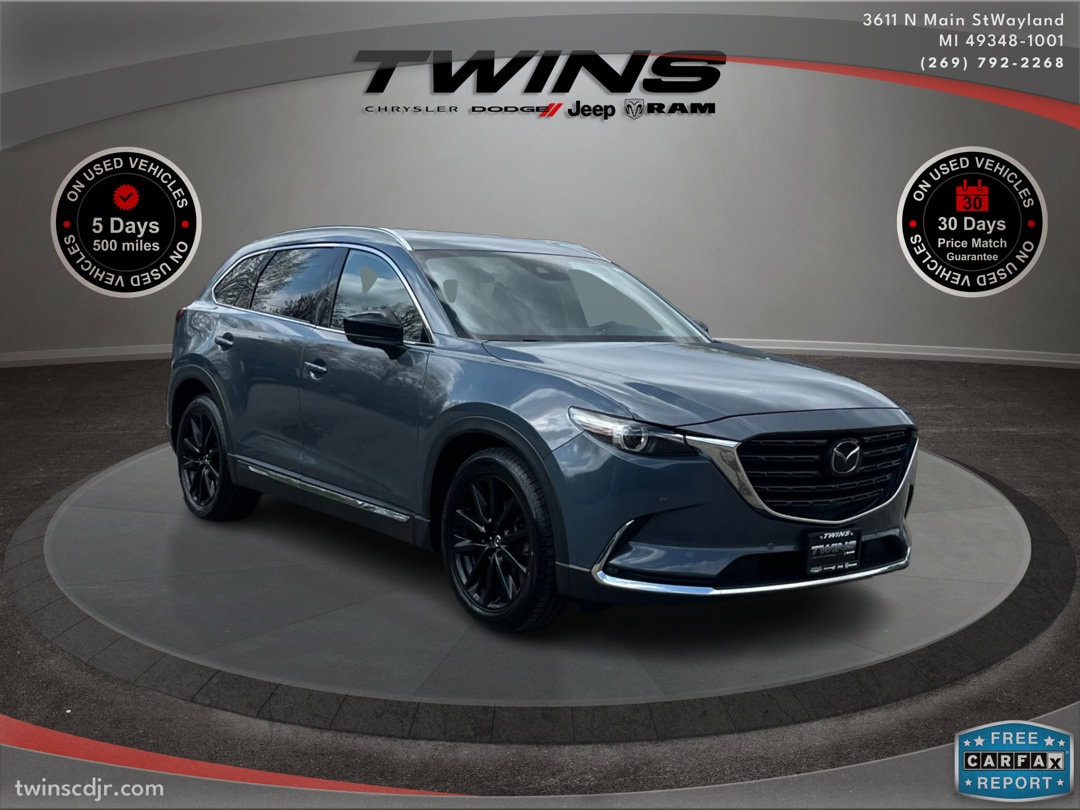 Used 2022 Mazda CX-9 Carbon Edition with VIN JM3TCBDY3N0610683 for sale in Wayland, MI