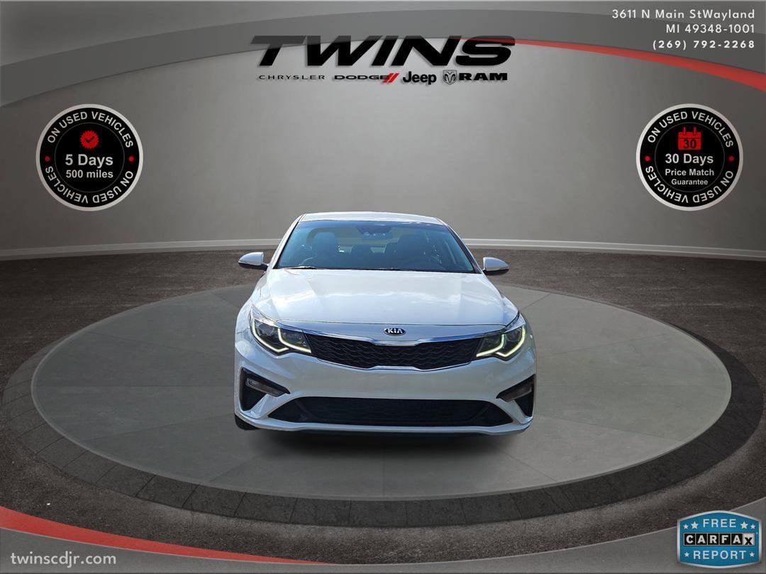 Used 2020 Kia Optima LX with VIN 5XXGT4L35LG429852 for sale in Wayland, MI