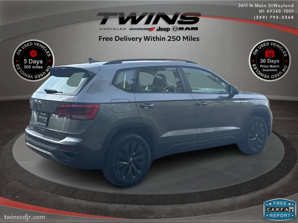 Used 2022 Volkswagen Taos S S 4MOTION