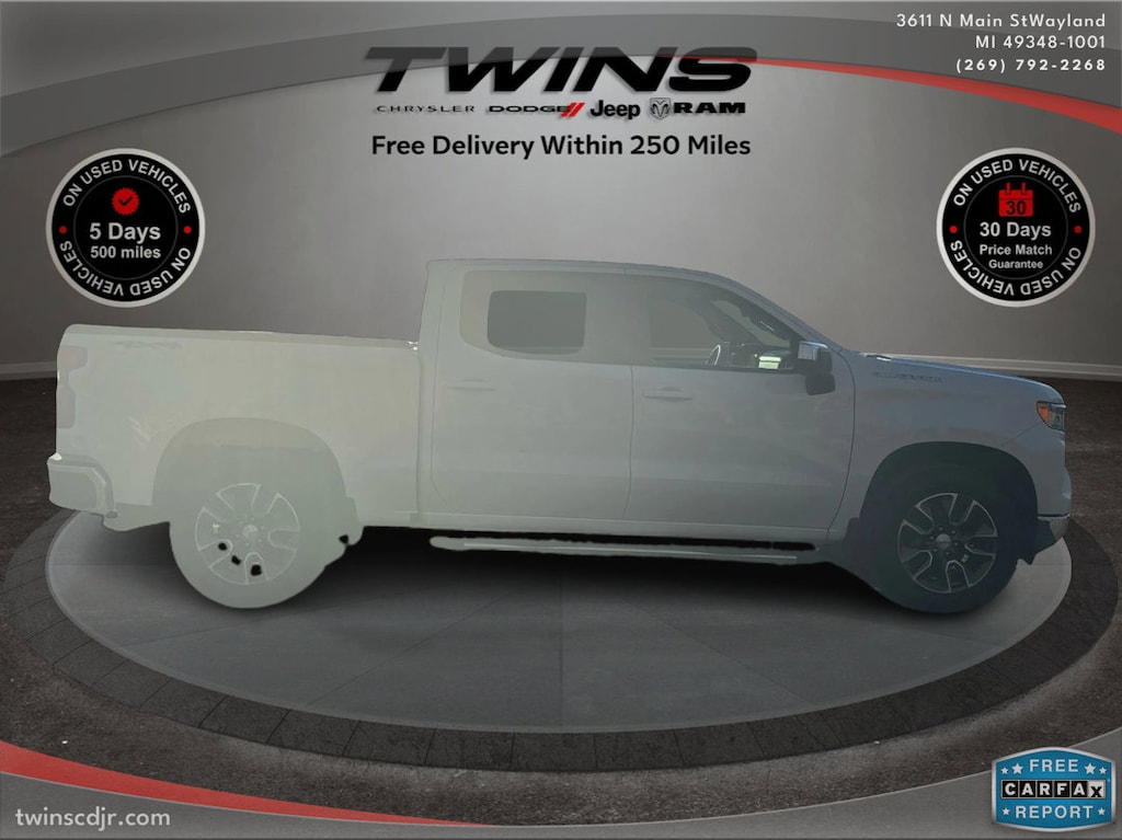 Used 2024 Chevrolet Silverado 1500 LT 4WD Crew Cab 147 LT w/2FL