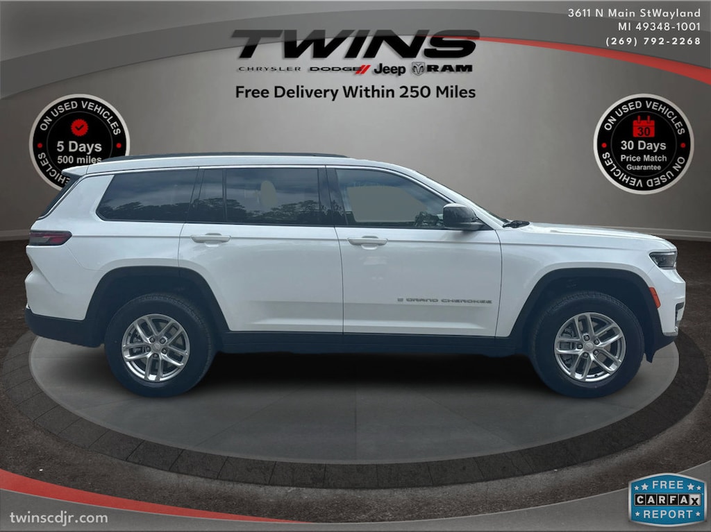 New 2025 Jeep Grand Cherokee L LAREDO X 4X4 Sport Utility