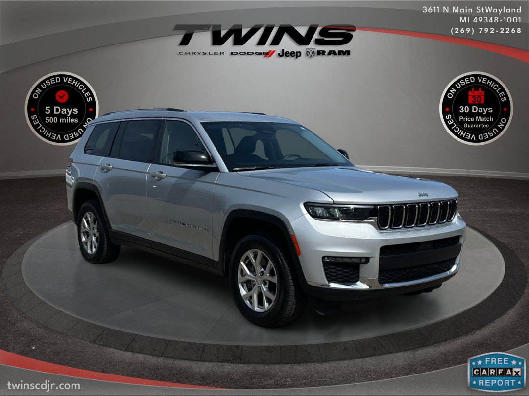 Used 2023 Jeep Grand Cherokee L Limited with VIN 1C4RJKBG5P8730217 for sale in Wayland, MI