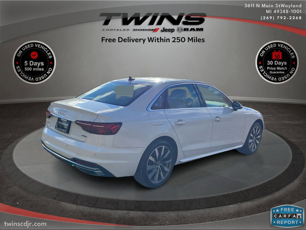 Used 2022 Audi A4 Sedan Premium Premium 40 TFSI quattro