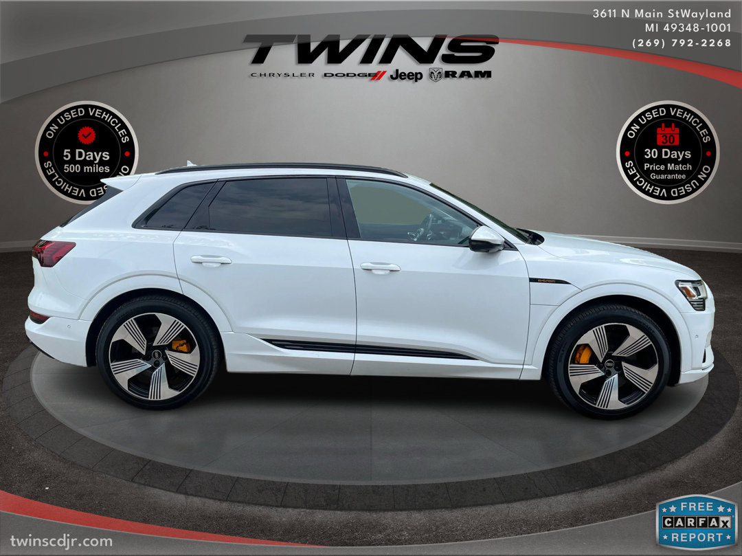 Used 2022 Audi e-tron Premium Plus with VIN WA1LAAGE4NB009338 for sale in Wayland, MI
