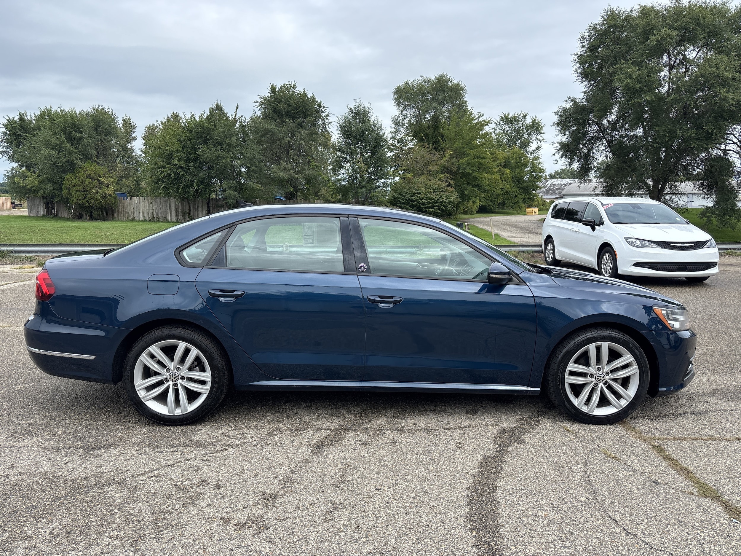 Used 2019 Volkswagen Passat Wolfsburg Edition with VIN 1VWLA7A39KC002761 for sale in Wayland, MI