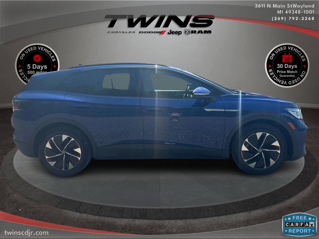 Used 2022 Volkswagen ID.4 PRO S with VIN WVGTMPE26NP074960 for sale in Wayland, MI