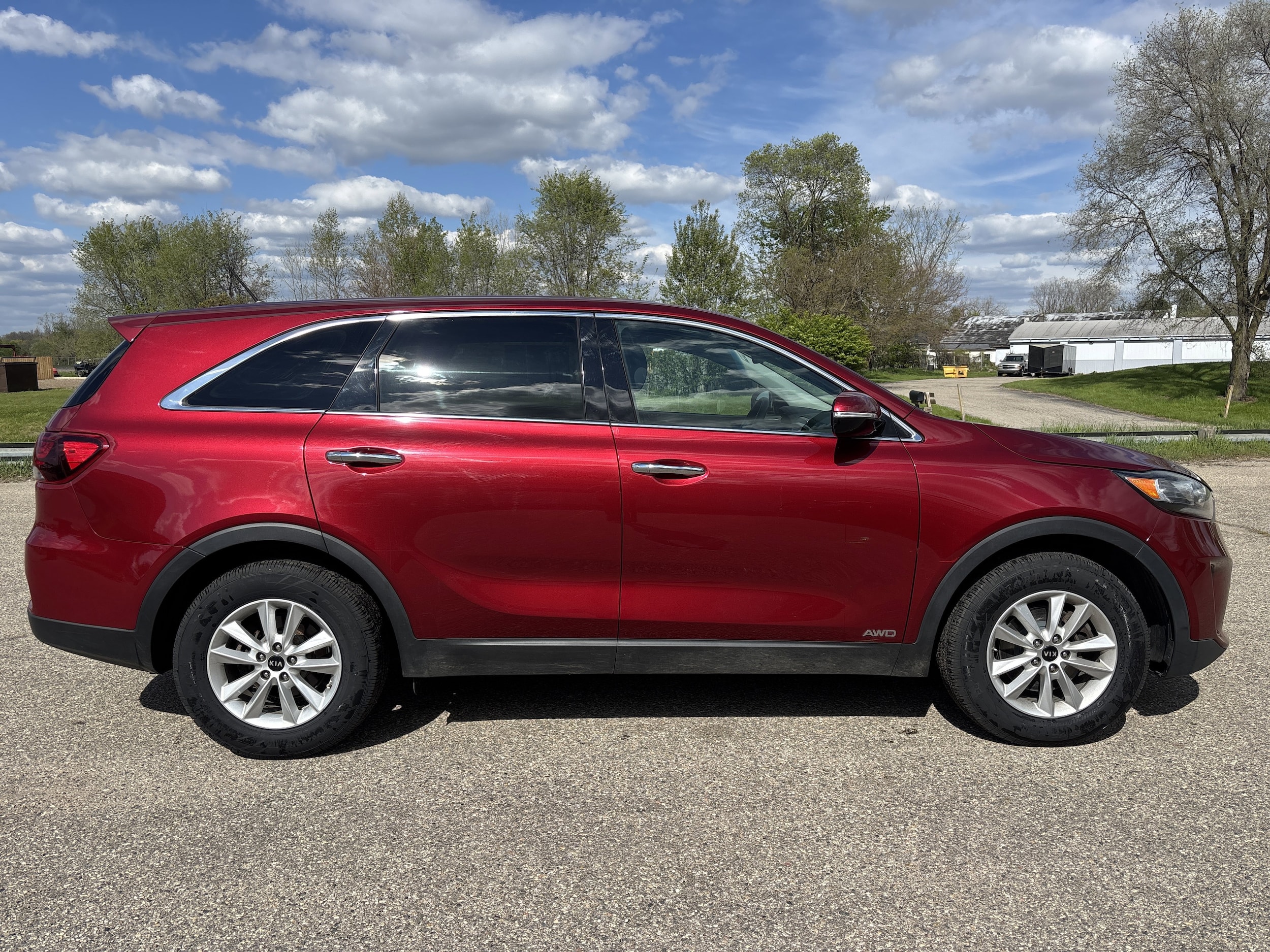 Used 2019 Kia Sorento LX with VIN 5XYPGDA31KG469783 for sale in Wayland, MI