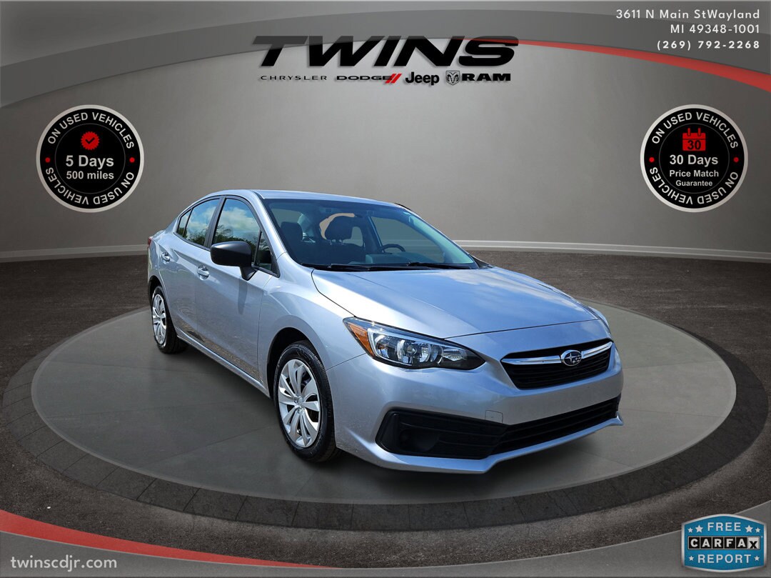 Used 2022 Subaru Impreza Base with VIN 4S3GKAB69N3606533 for sale in Wayland, MI