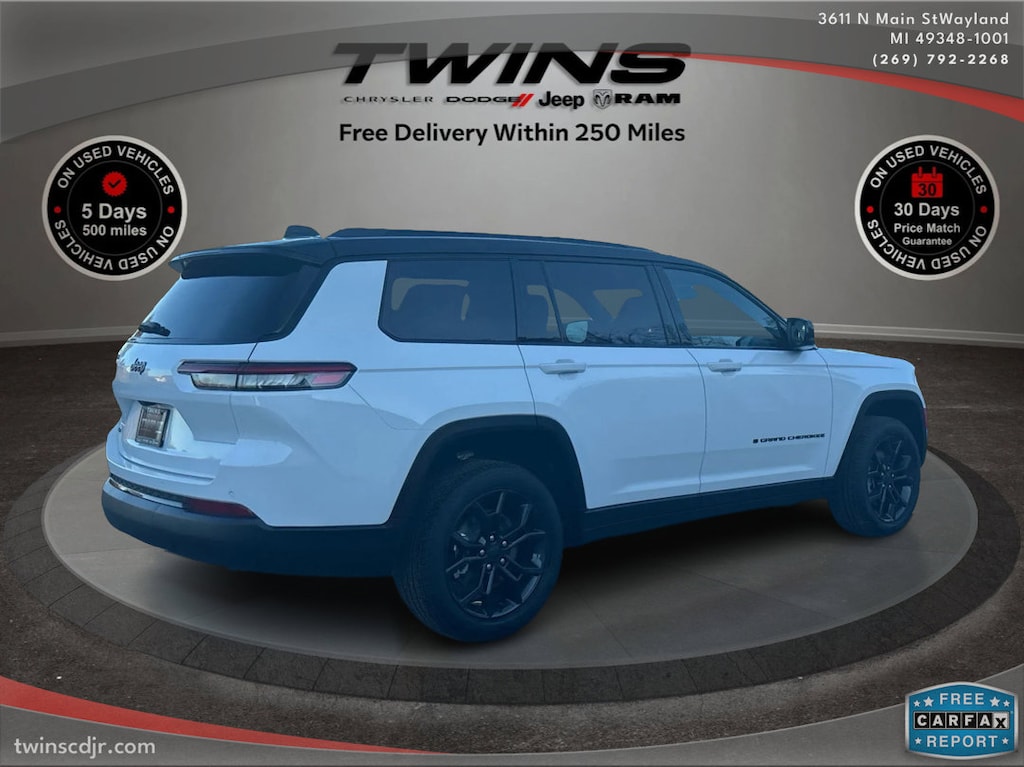 New 2025 Jeep Grand Cherokee L LIMITED 4X4 Sport Utility