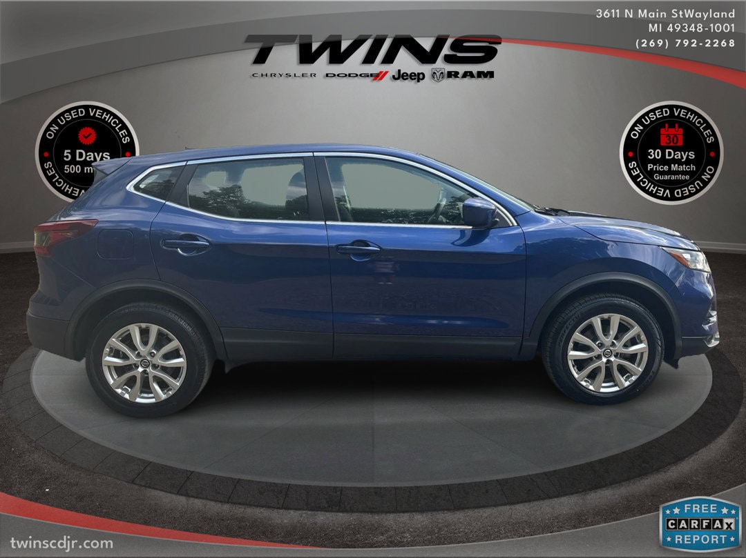 Used 2021 Nissan Rogue Sport S with VIN JN1BJ1AV5MW306591 for sale in Wayland, MI