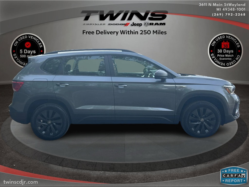 Used 2022 Volkswagen Taos S S 4MOTION