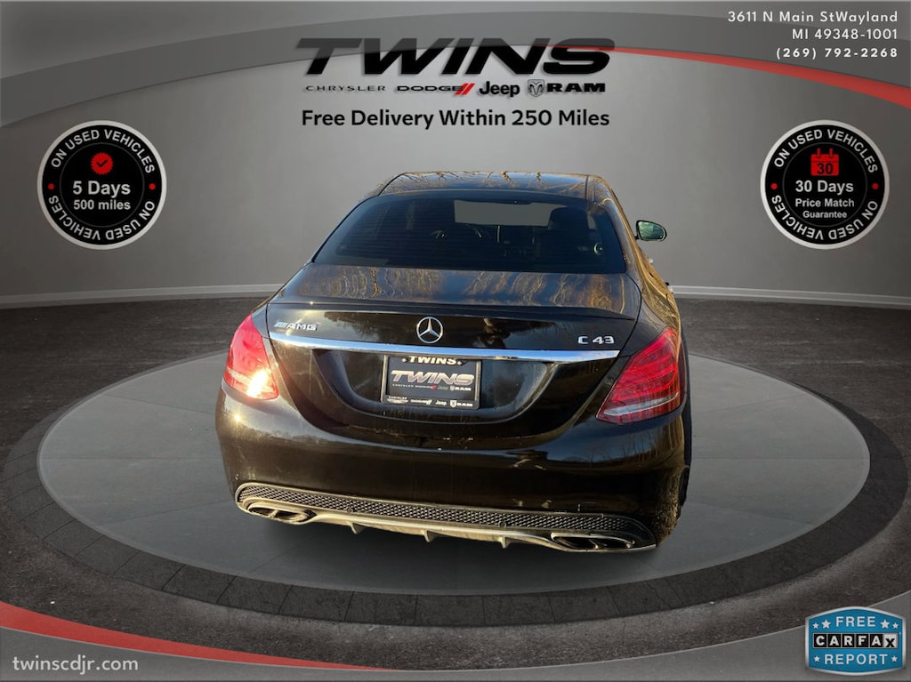 Used 2018 Mercedes-Benz C-Class AMG C 43 Sedan