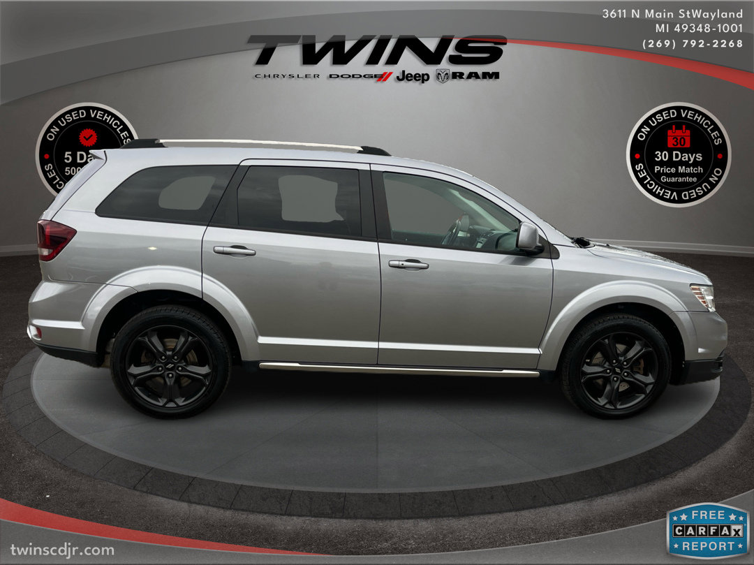 Used 2019 Dodge Journey Crossroad with VIN 3C4PDCGB8KT865591 for sale in Wayland, MI