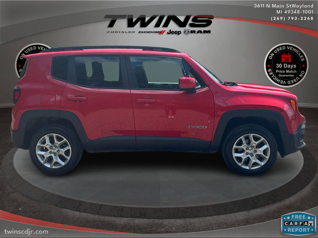 Used 2017 Jeep Renegade Latitude with VIN ZACCJBBB4HPF22849 for sale in Wayland, MI