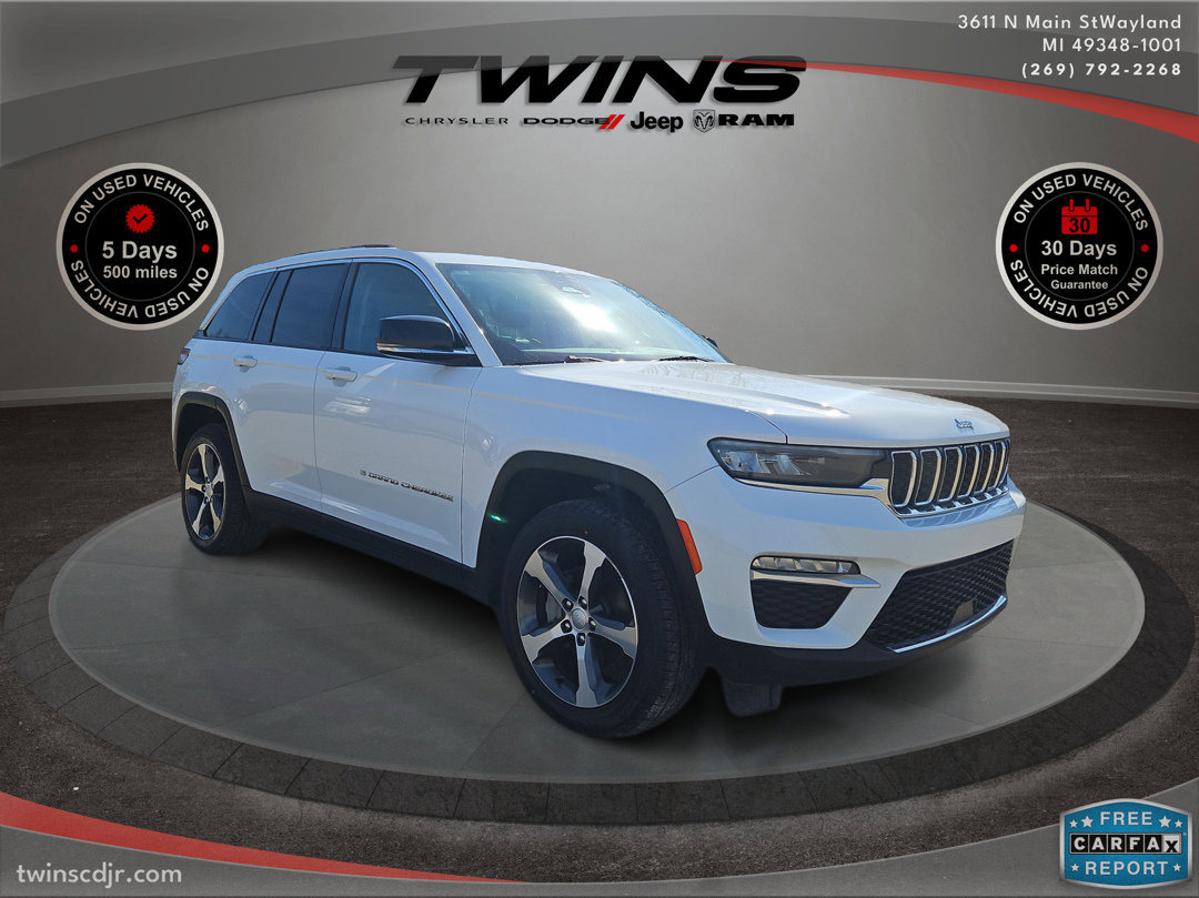 Used 2023 Jeep Grand Cherokee Limited with VIN 1C4RJHBG7PC541343 for sale in Wayland, MI