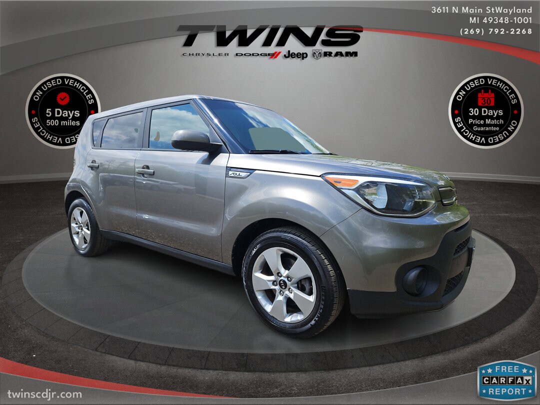 Used 2017 Kia Soul Base with VIN KNDJN2A25H7456676 for sale in Wayland, MI