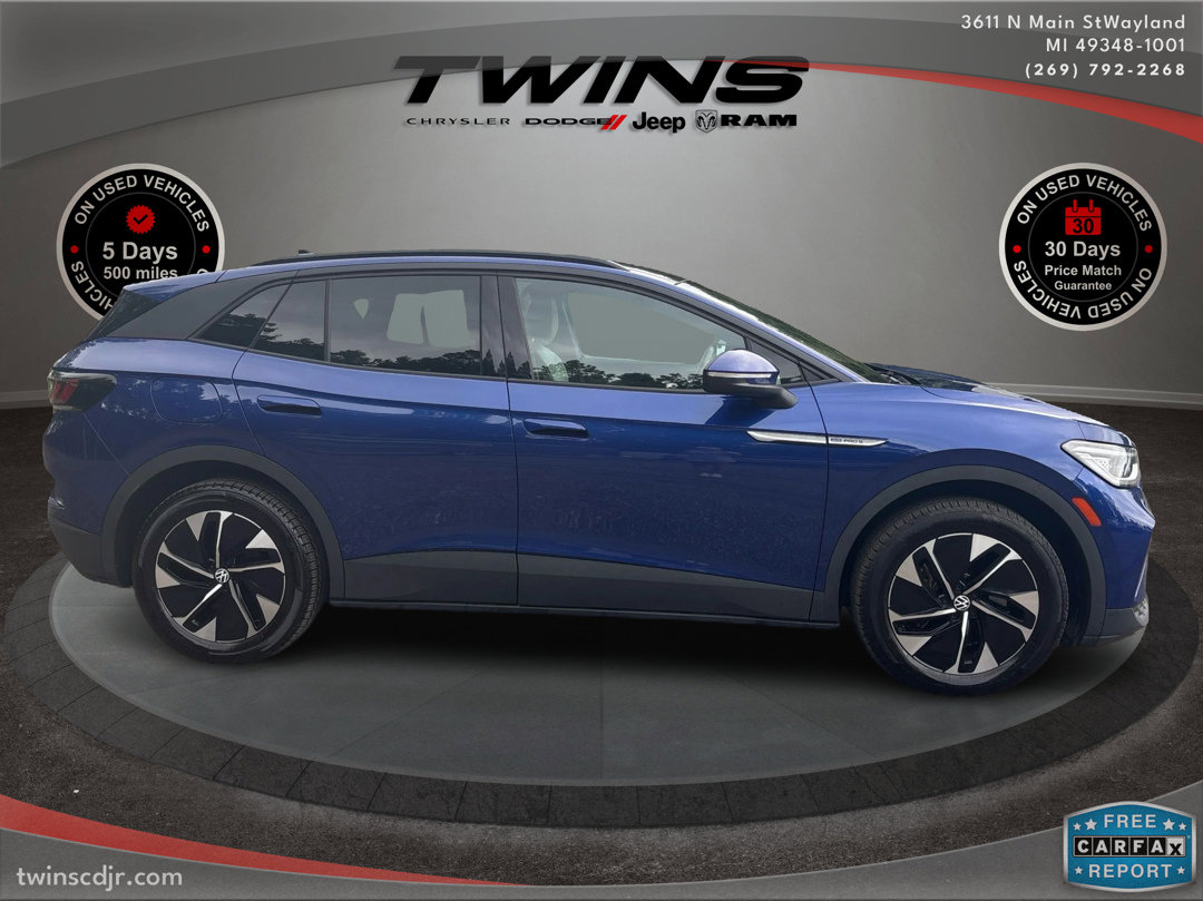 Used 2021 Volkswagen ID.4 PRO S with VIN WVGGNPE22MP061703 for sale in Wayland, MI