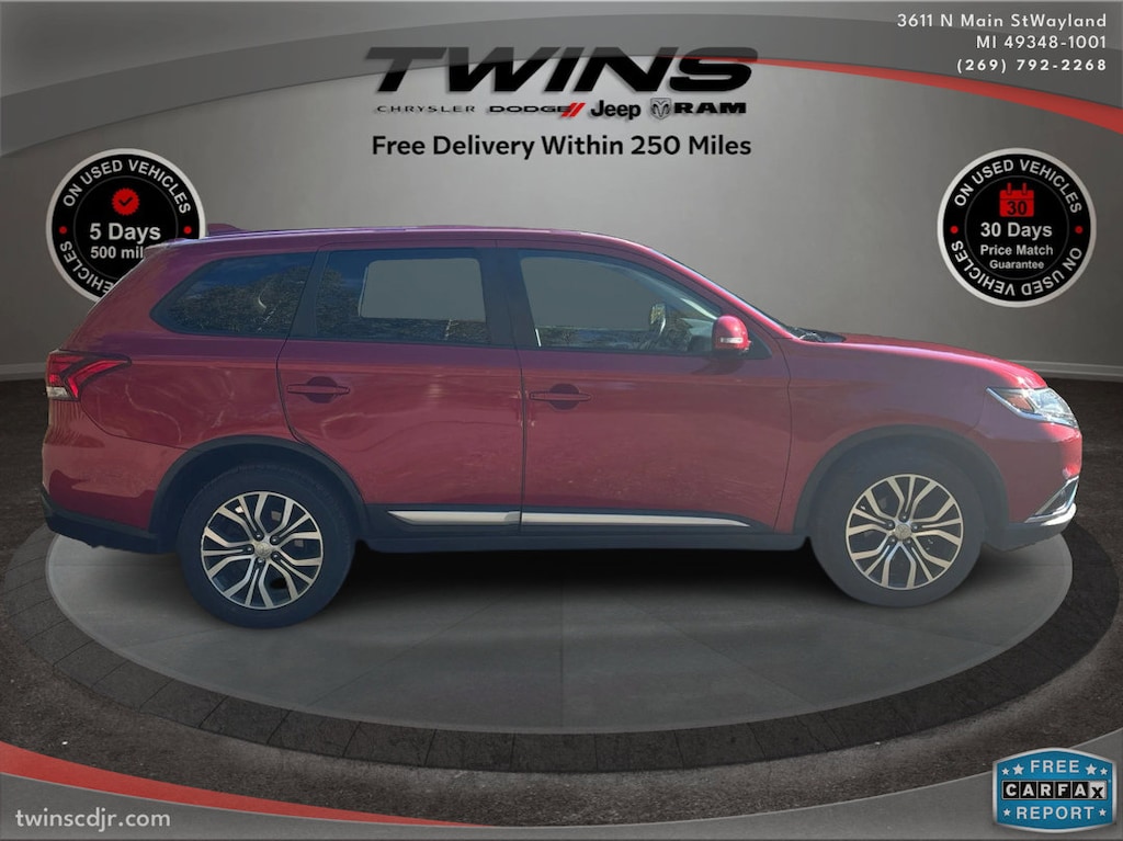 Used 2017 Mitsubishi Outlander SE SE S-AWC