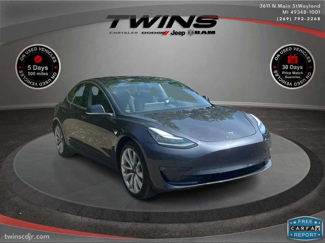 Used 2018 Tesla Model 3 Long Range Dual Motor with VIN 5YJ3E1EB9JF132837 for sale in Wayland, MI