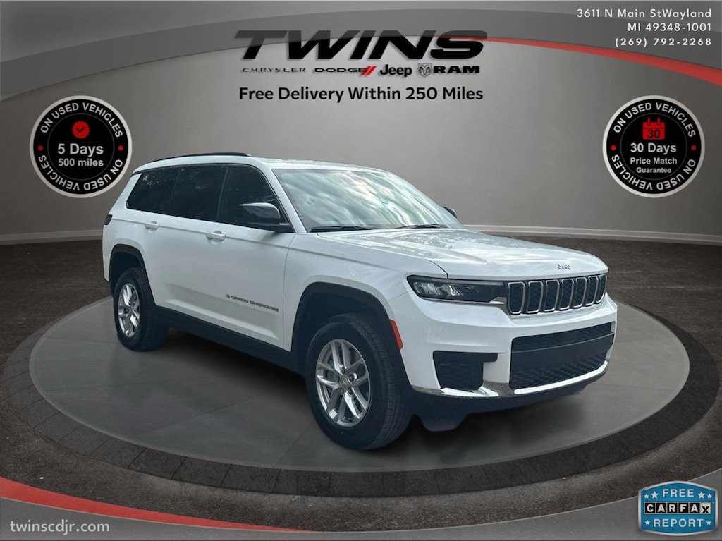 New 2025 Jeep Grand Cherokee L LAREDO X 4X4 Sport Utility