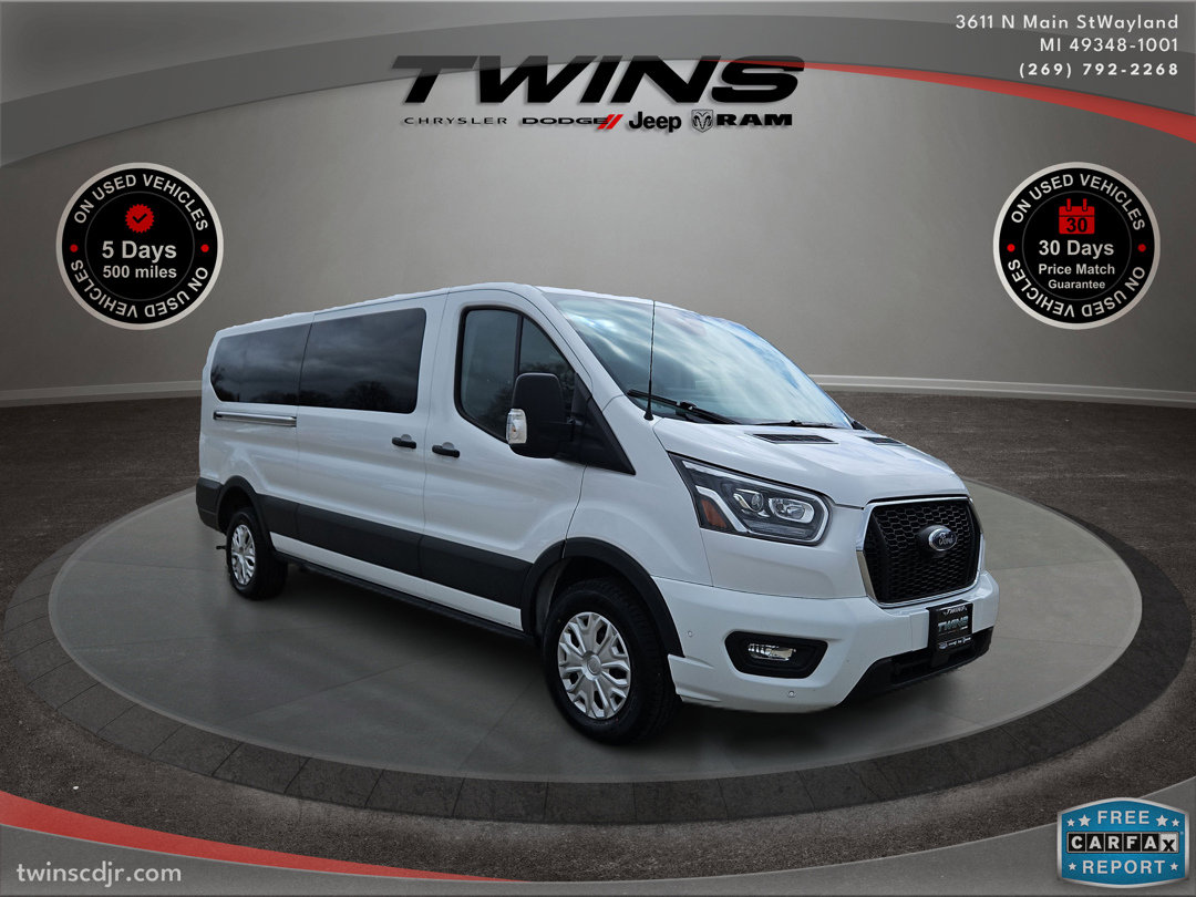 Used 2023 Ford Transit Passenger Van XLT with VIN 1FBAX2YG6PKB09188 for sale in Wayland, MI