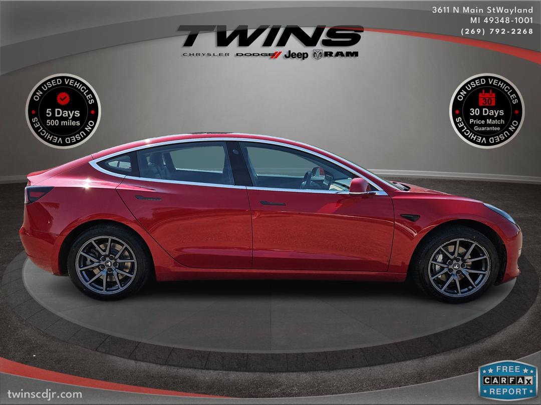 Used 2018 Tesla Model 3 Long Range with VIN 5YJ3E1EA7JF028841 for sale in Wayland, MI