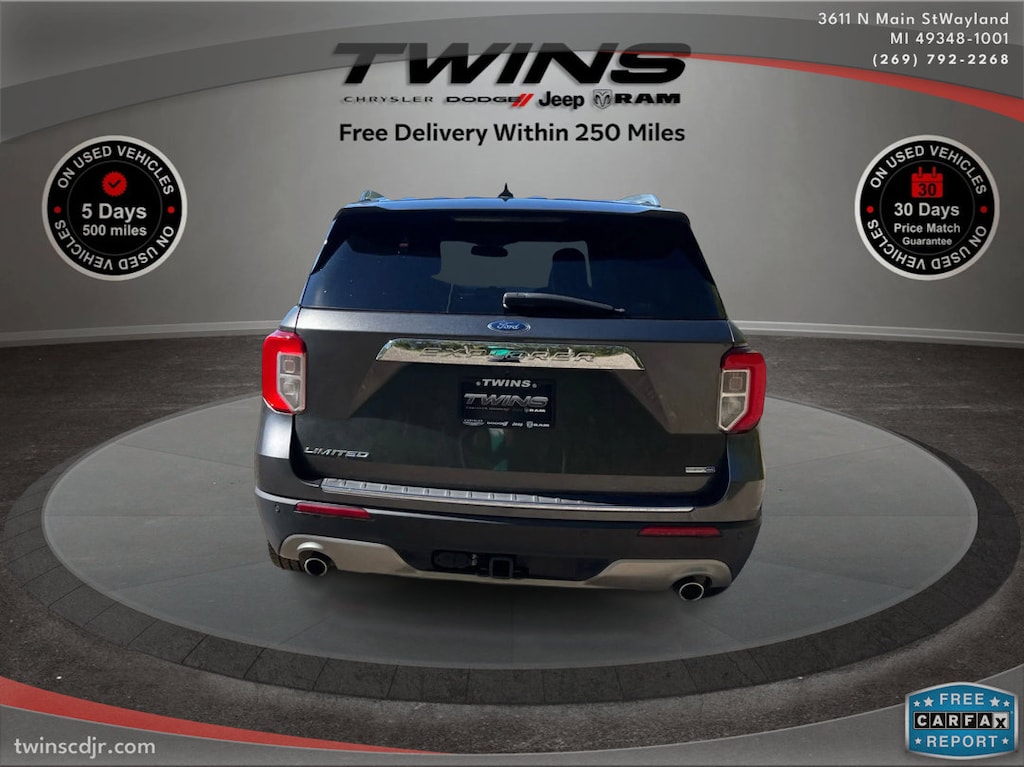 Used 2020 Ford Explorer Limited Limited 4WD