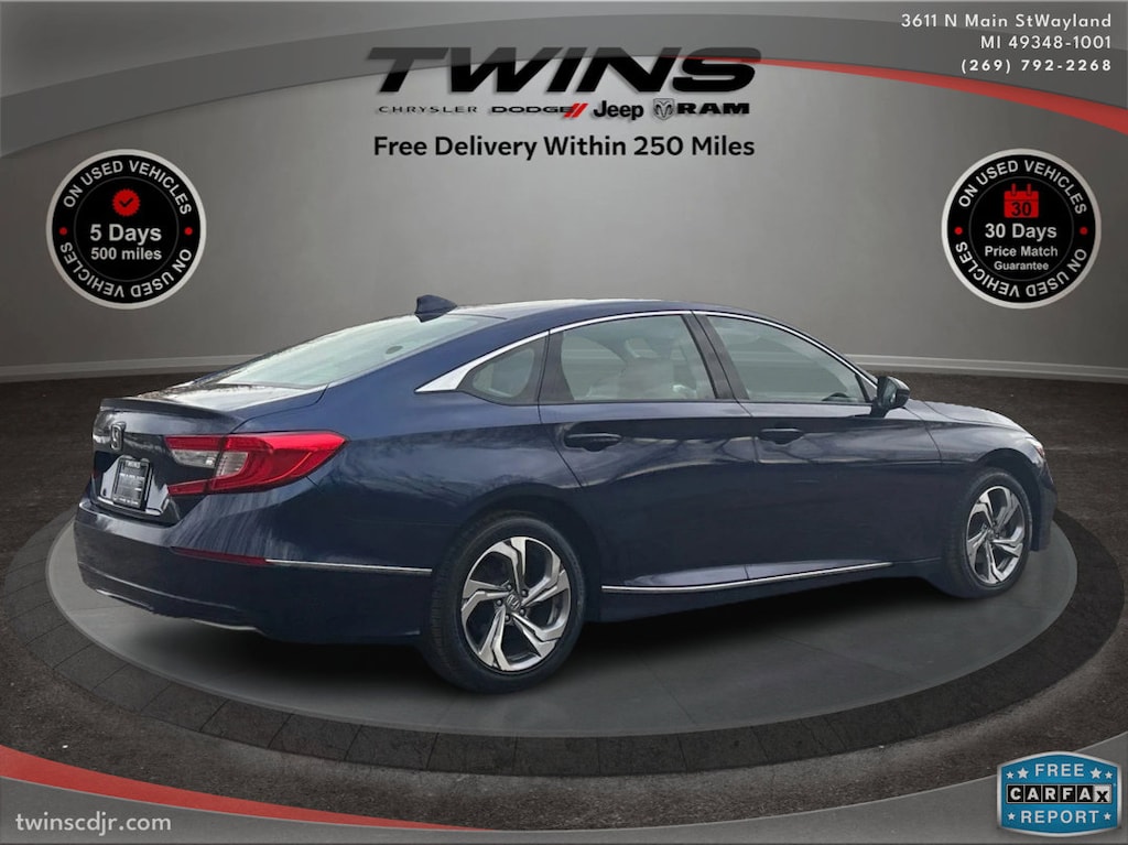 Used 2020 Honda Accord Sedan EX-L EX-L 1.5T CVT