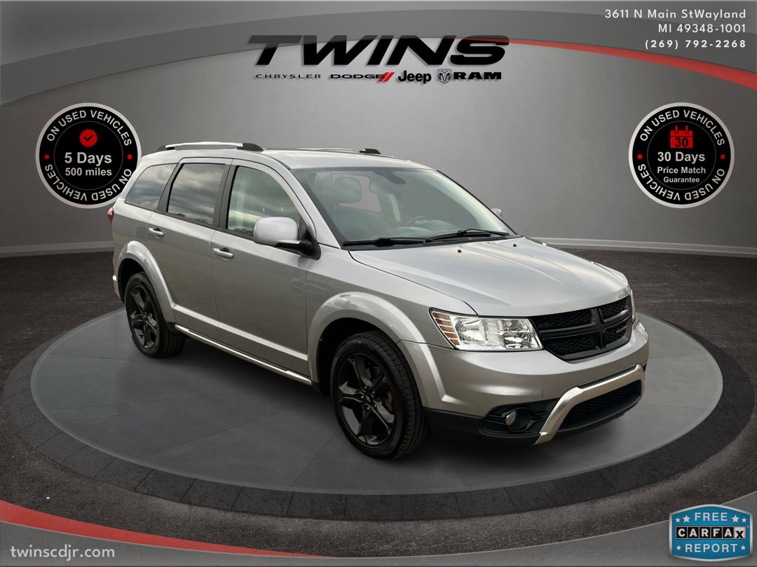 Used 2019 Dodge Journey Crossroad with VIN 3C4PDCGB8KT865591 for sale in Wayland, MI
