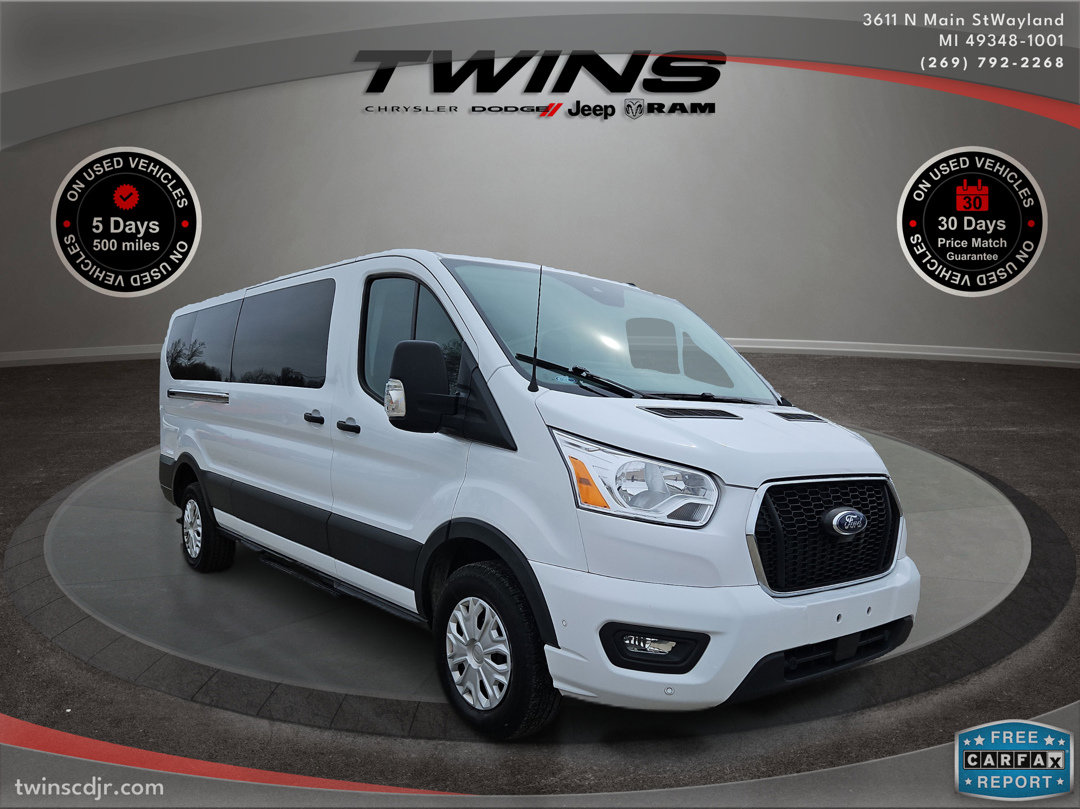 Used 2022 Ford Transit Passenger Van XLT with VIN 1FBAX2Y87NKA49198 for sale in Wayland, MI