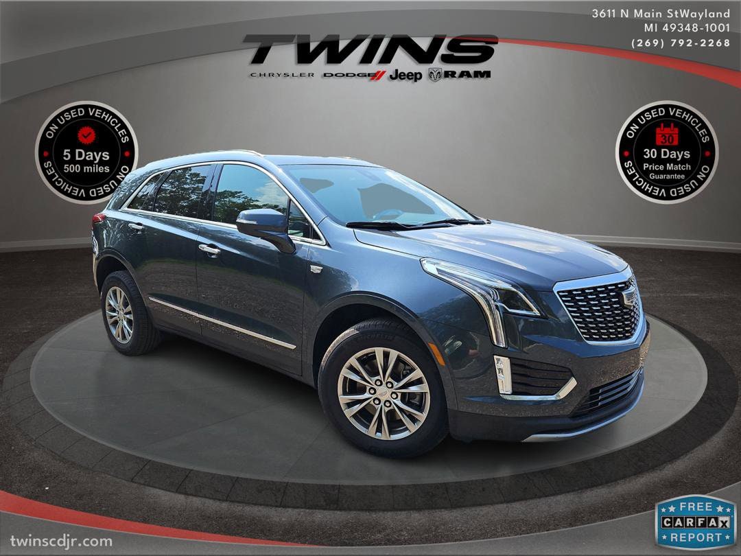 Used 2021 Cadillac XT5 Premium Luxury with VIN 1GYKNCRS1MZ174493 for sale in Wayland, MI