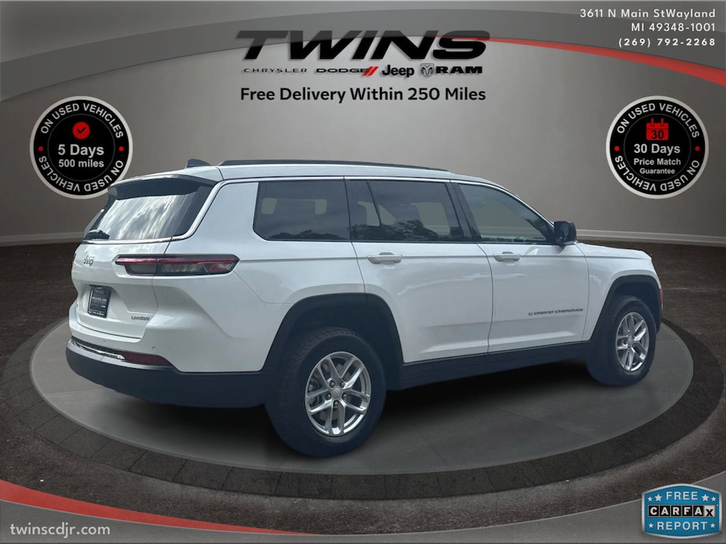 New 2025 Jeep Grand Cherokee L LAREDO X 4X4 Sport Utility