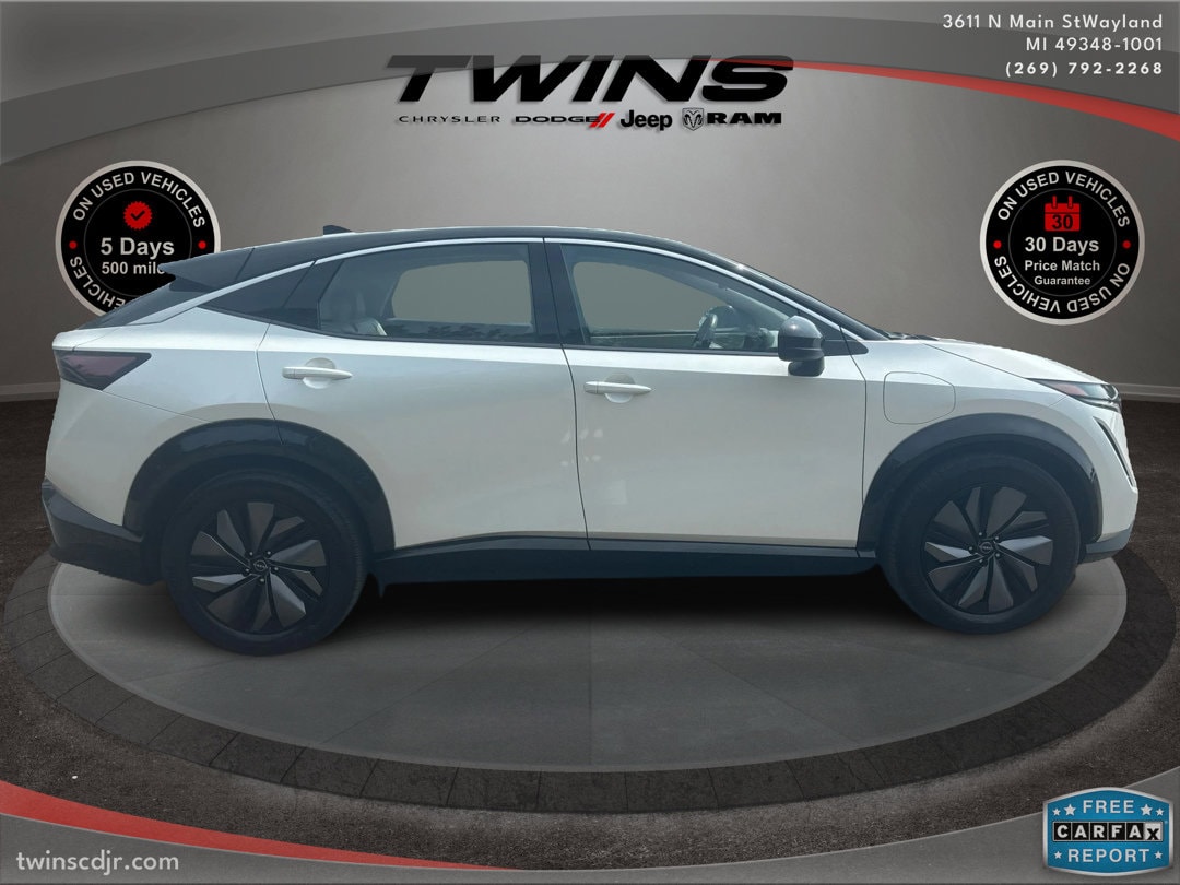 Used 2024 Nissan ARIYA Engage with VIN JN1AF0BA4RM430129 for sale in Wayland, MI