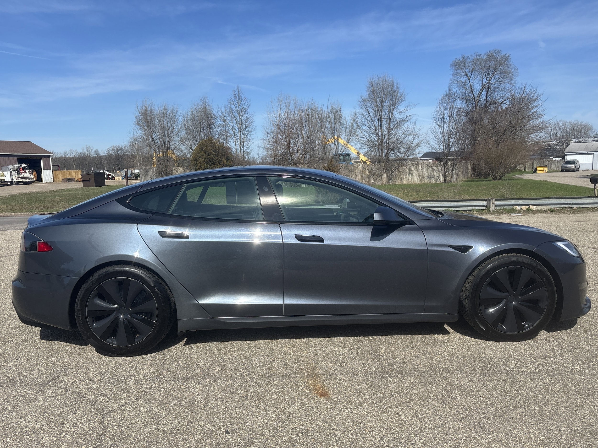 Used 2021 Tesla Model S Long Range Plus with VIN 5YJSA1E58MF455959 for sale in Wayland, MI