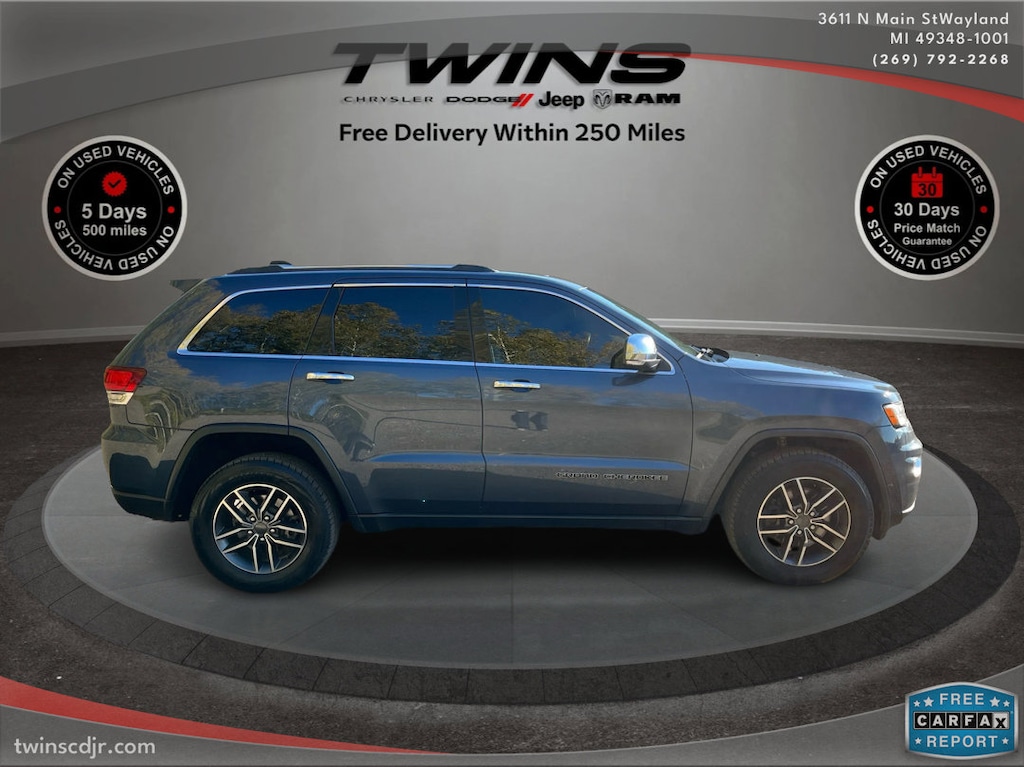 Used 2021 Jeep Grand Cherokee Limited Limited 4x4