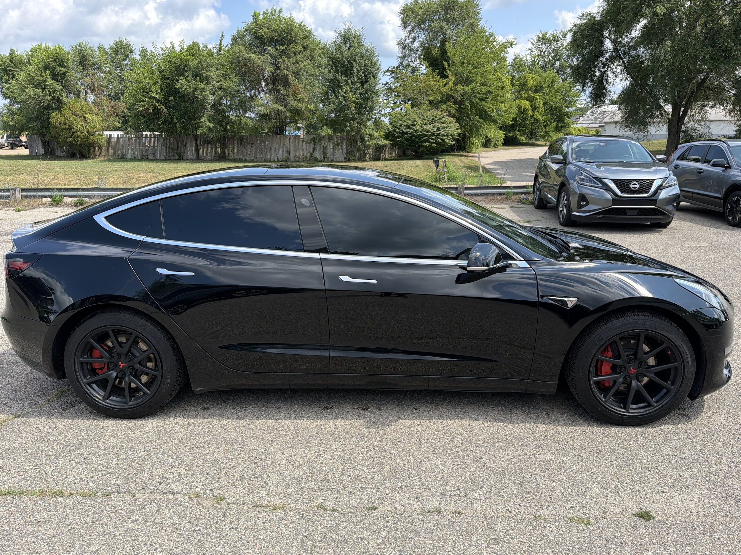 Used 2019 Tesla Model 3 Base with VIN 5YJ3E1EA9KF415666 for sale in Wayland, MI