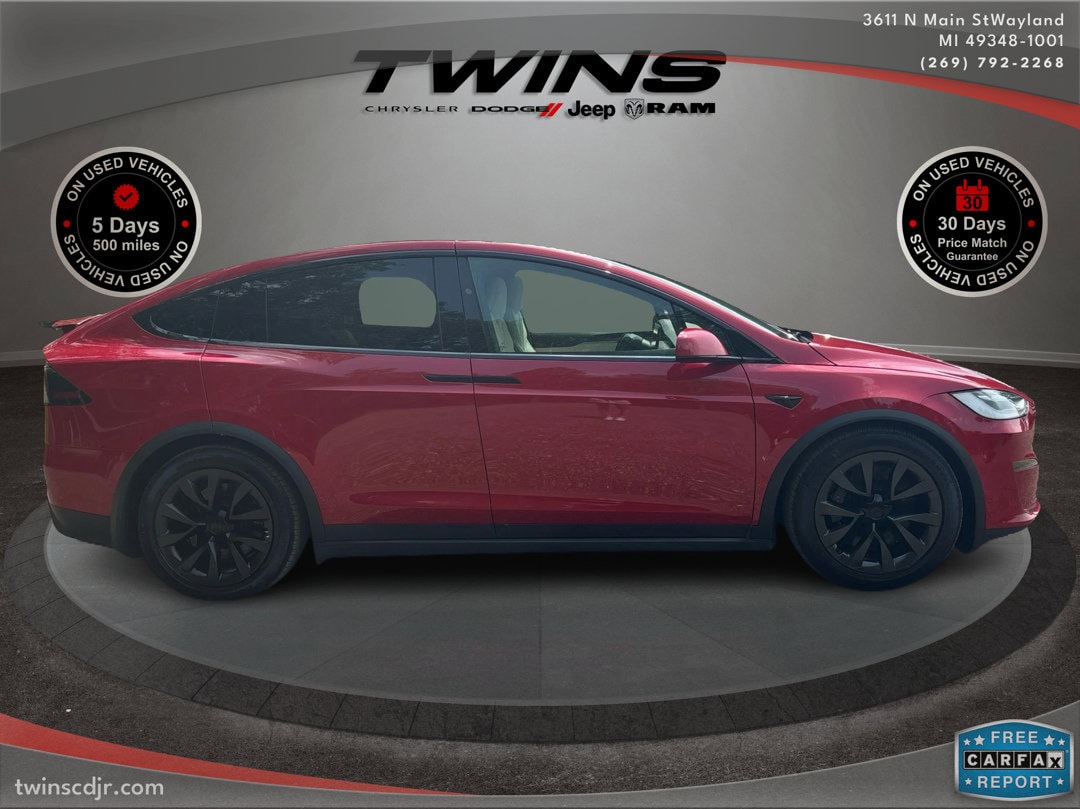 Used 2022 Tesla Model X Long Range with VIN 7SAXCDE59NF360526 for sale in Wayland, MI