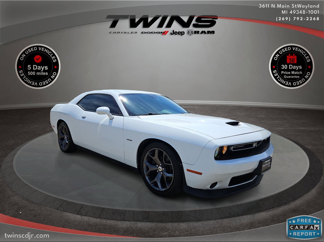 Used 2019 Dodge Challenger R/T with VIN 2C3CDZBT6KH641864 for sale in Wayland, MI