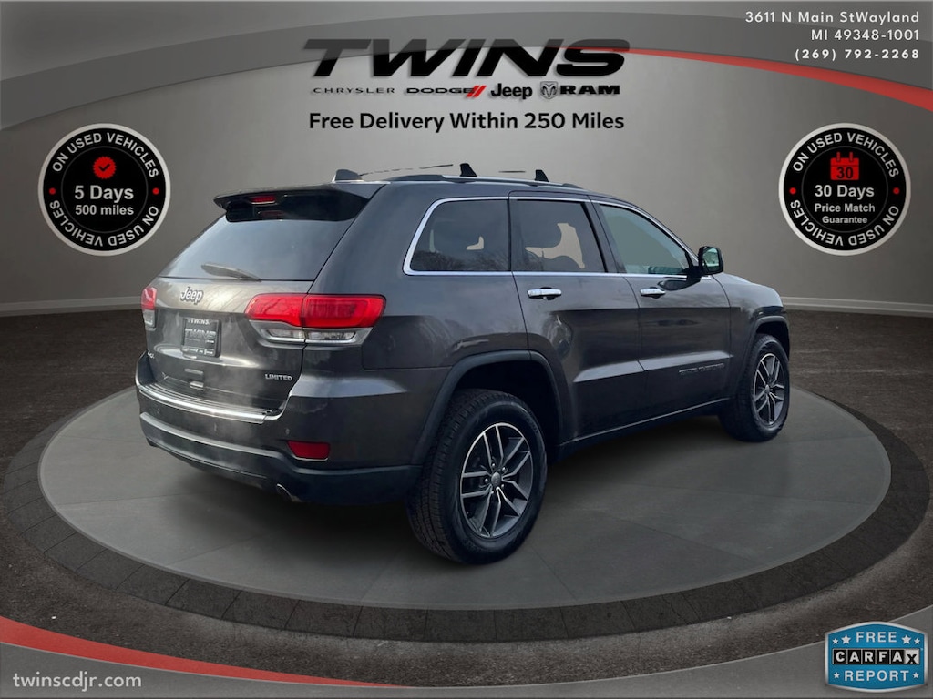 Used 2017 Jeep Grand Cherokee Limited Limited 4x4