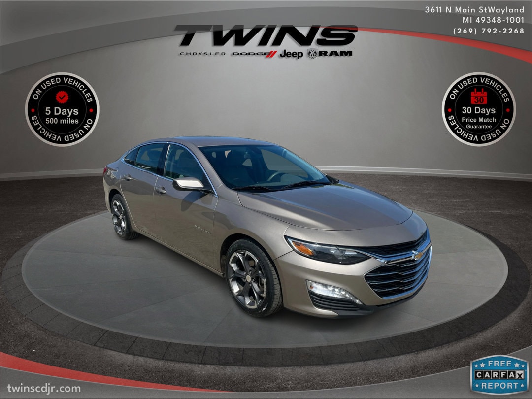 Used 2022 Chevrolet Malibu 1LT with VIN 1G1ZD5ST2NF123974 for sale in Wayland, MI